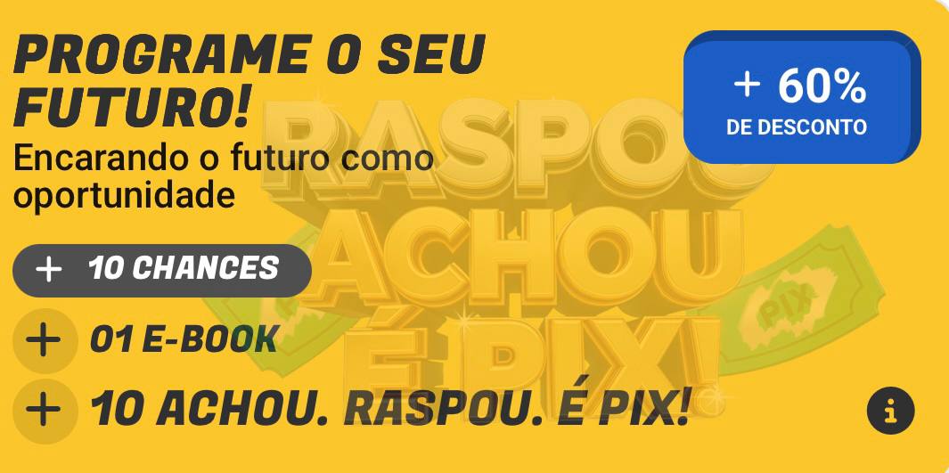 programe seu futuro pix do milhão